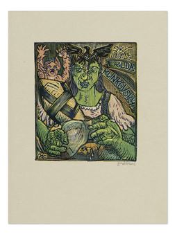 Ex libris Ruda Klinkovský