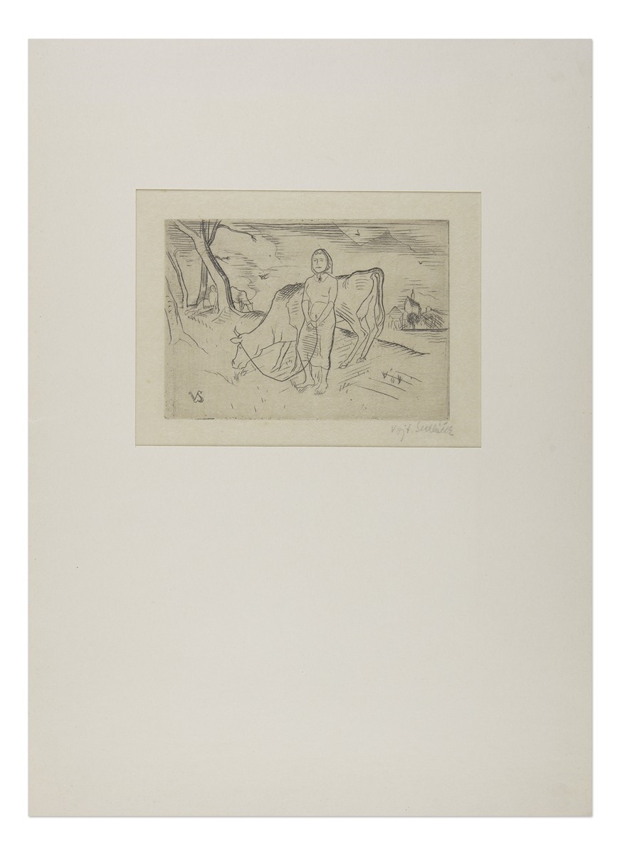 Artwork by Vojtěch Sedláček, ʲč첹, Made of Rytina Na Papíře