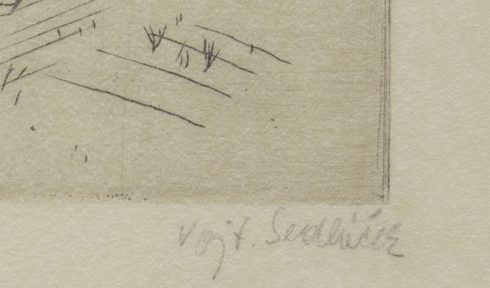 Artwork by Vojtěch Sedláček, ʲč첹, Made of Rytina Na Papíře