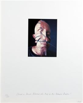 Anna & Bernh. Blume als Mrs. & Mr. Francis Bacon - Anna & Bernhard Blume