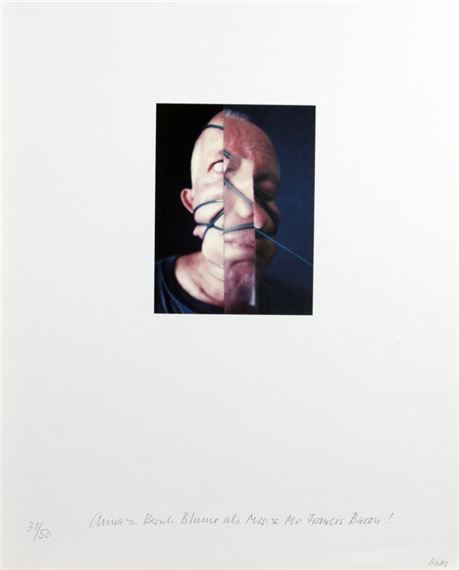 Anna & Bernh. Blume als Mrs. & Mr. Francis Bacon - Anna & Bernhard Blume