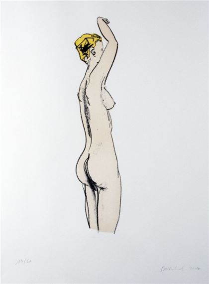 Weiblicher Rückenakt - Stephan Balkenhol