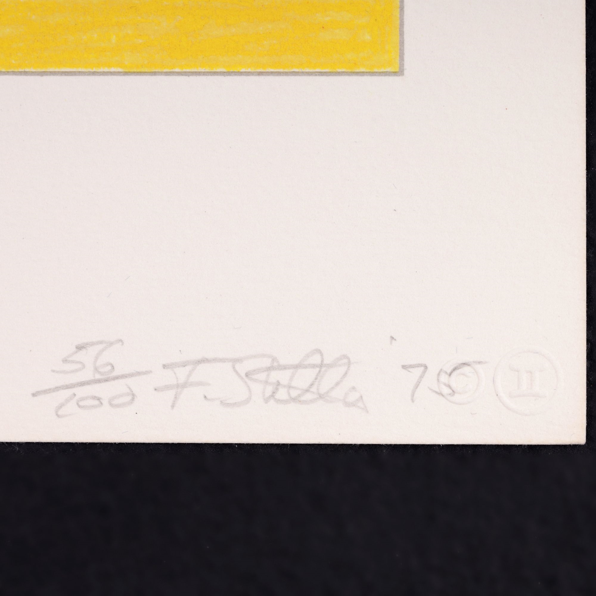 Artwork by Frank Stella, FURG Screenprint & Lithograph, Made of Color Screenprint And Offset Lithograph On Arches Paper