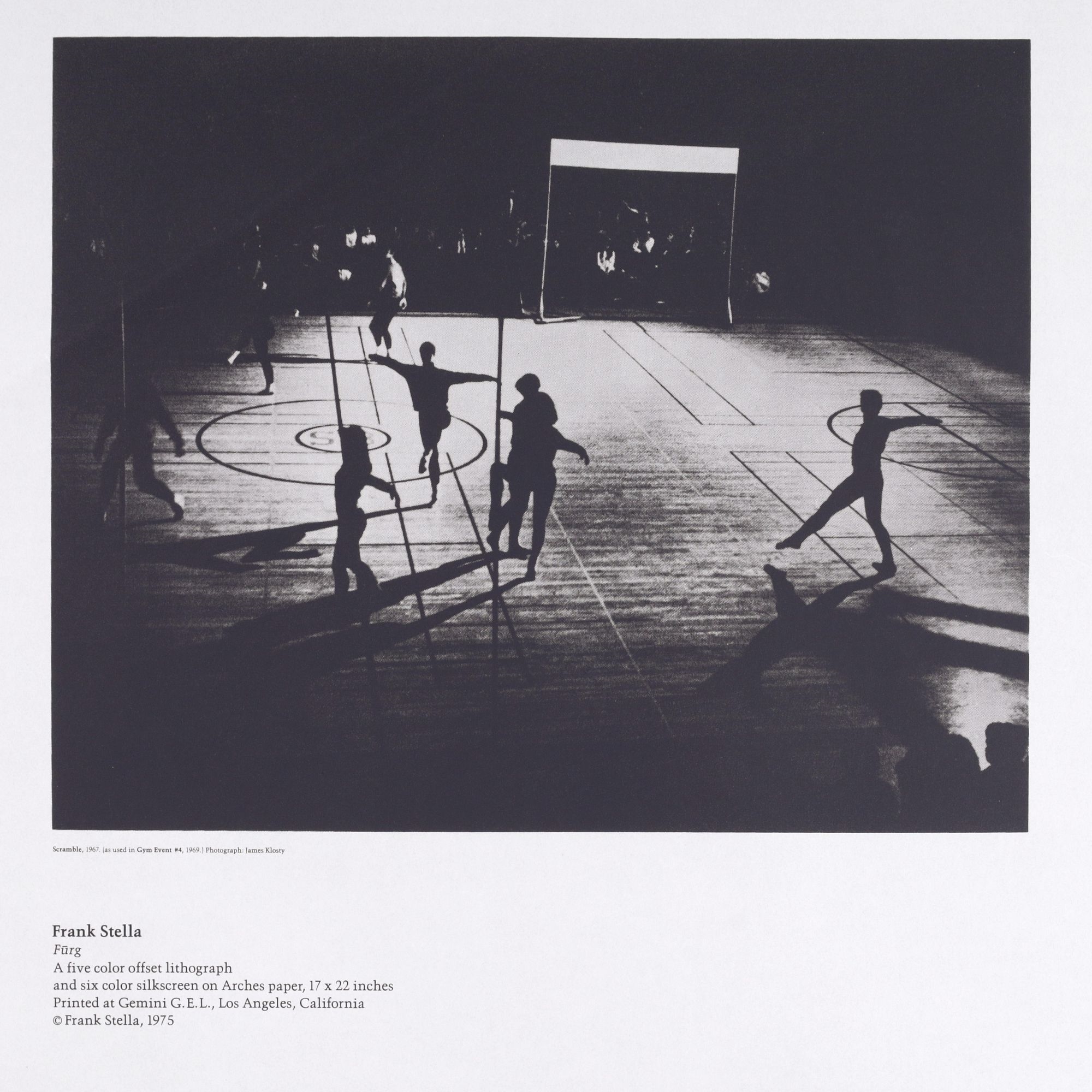 Artwork by Frank Stella, FURG Screenprint & Lithograph, Made of Color Screenprint And Offset Lithograph On Arches Paper