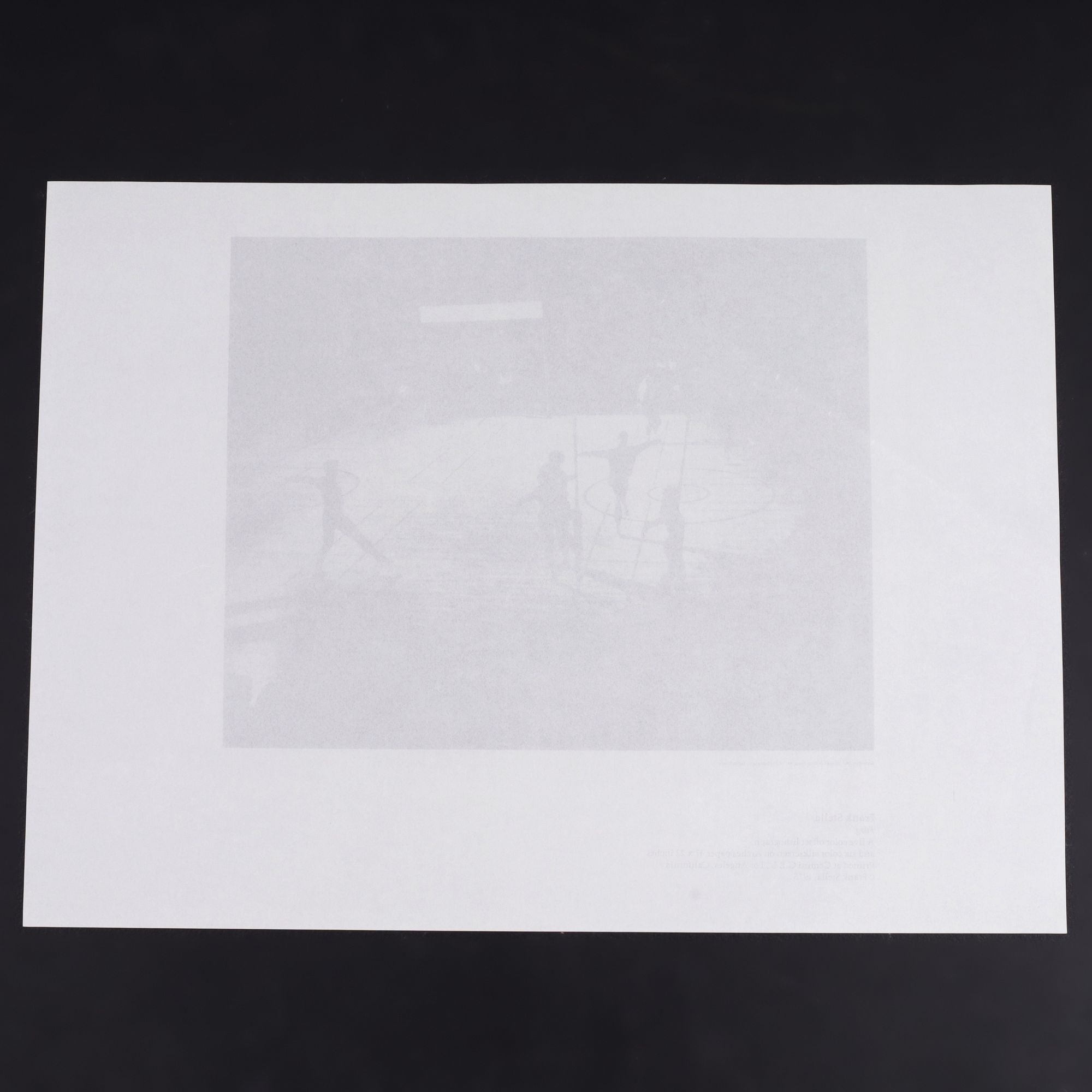 Artwork by Frank Stella, FURG Screenprint & Lithograph, Made of Color Screenprint And Offset Lithograph On Arches Paper