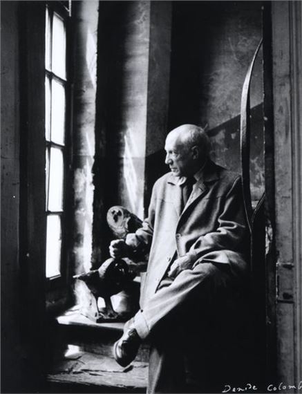 Denise Colomb | Picasso, rue des Grands Augustins, 1952 | MutualArt