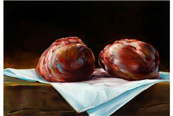 Cornelius Völker's new solo show at Hosfelt Gallery explores love, loss, and mortality