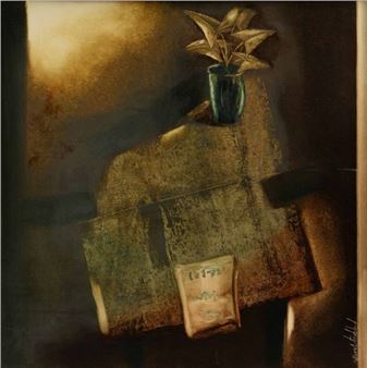 Composition with vase - Yusuf Arakkal