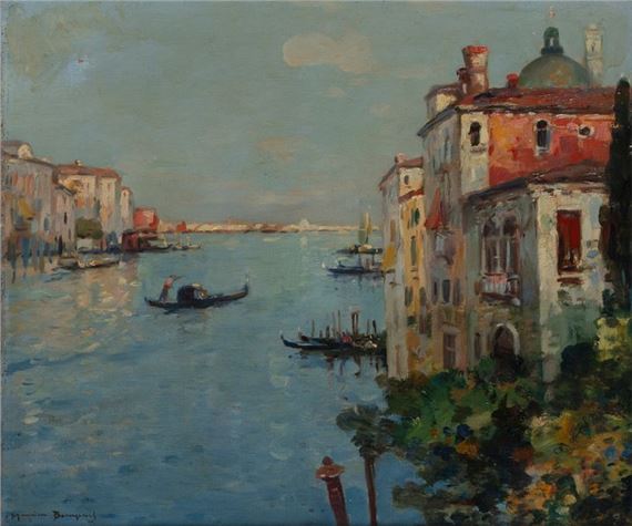 Canal in Venice by Maurice Bompard