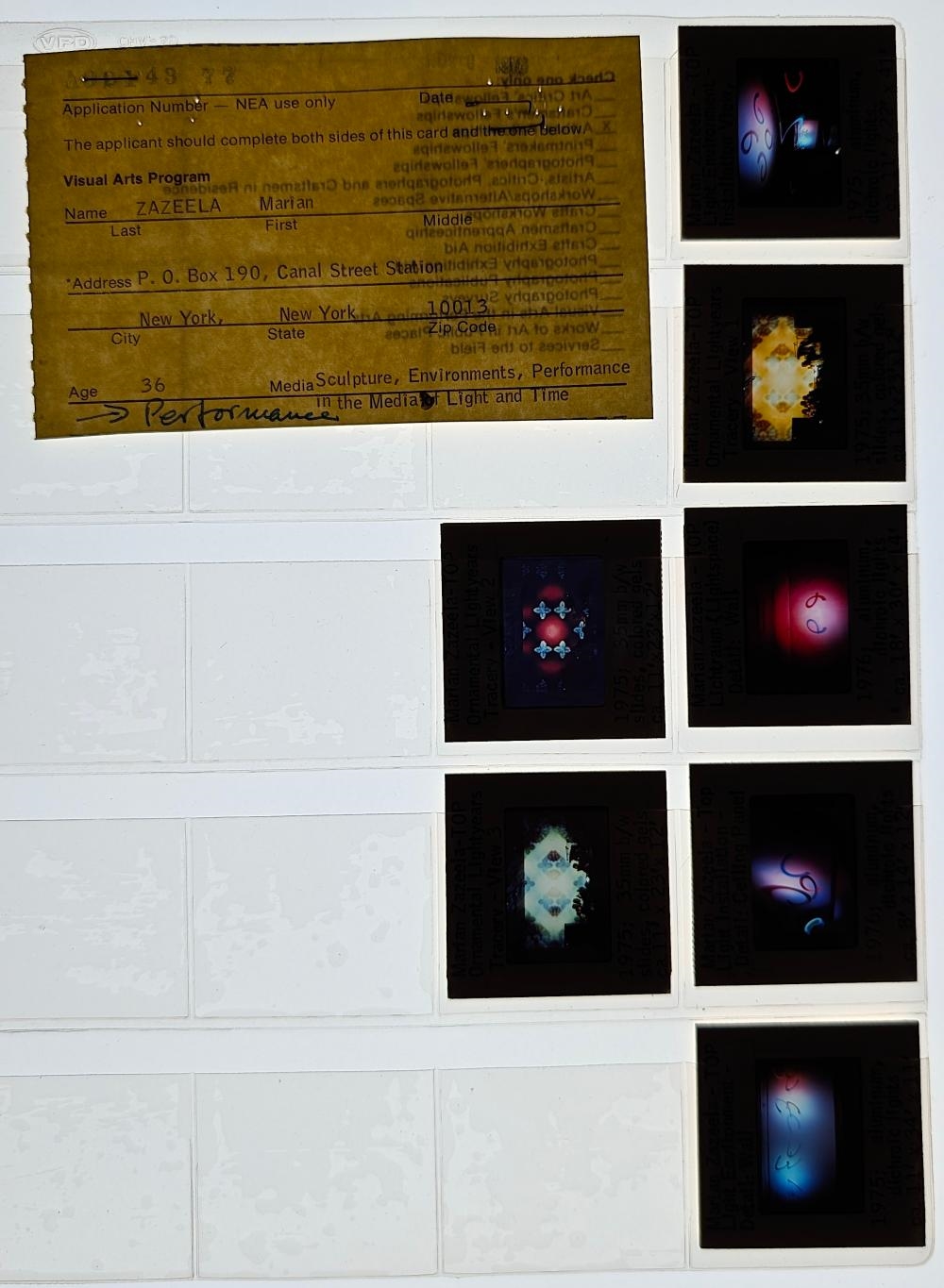 Marian Zazeela | 4 Artworks at Auction | MutualArt