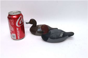 Redhead Duck Decoys - Jess Urie