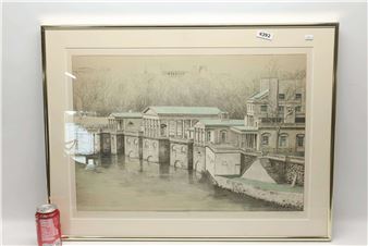 &quot;Philadelphia Water Works&quot; - Richard Haas