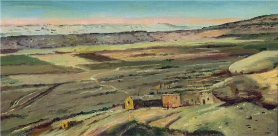 On the way from Gallup to Zuni, New Mexico - Elbridge Ayer Burbank