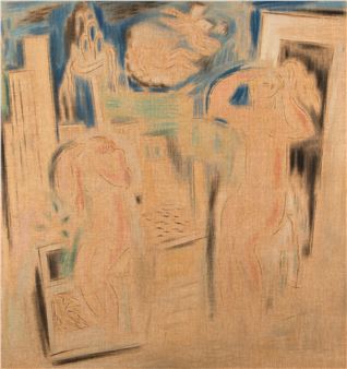 Les baigneuses - Konstantinos Parthenis