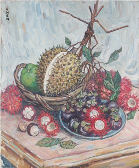 Still Life With Rambutans - Georgette Chen