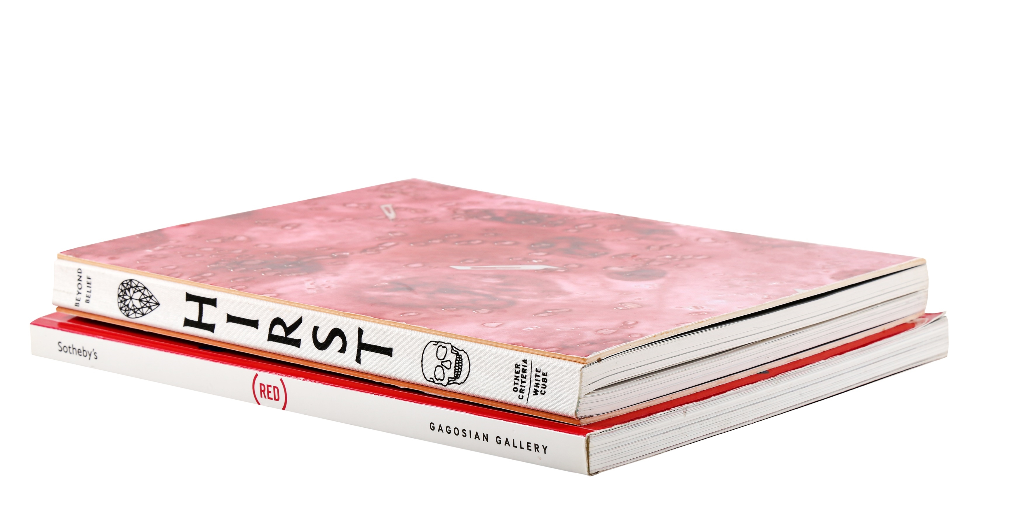 Artwork by Damien Hirst, Beyond Belief, Made of books