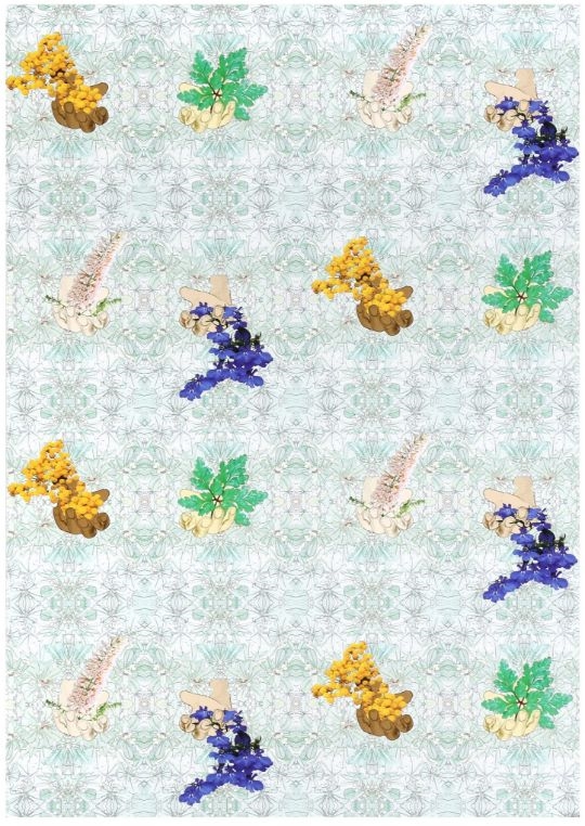 Artwork by Sonia Boyce, Courtyard Gate, Made of Digital Print In Colours On 200Gsm Satin Wove