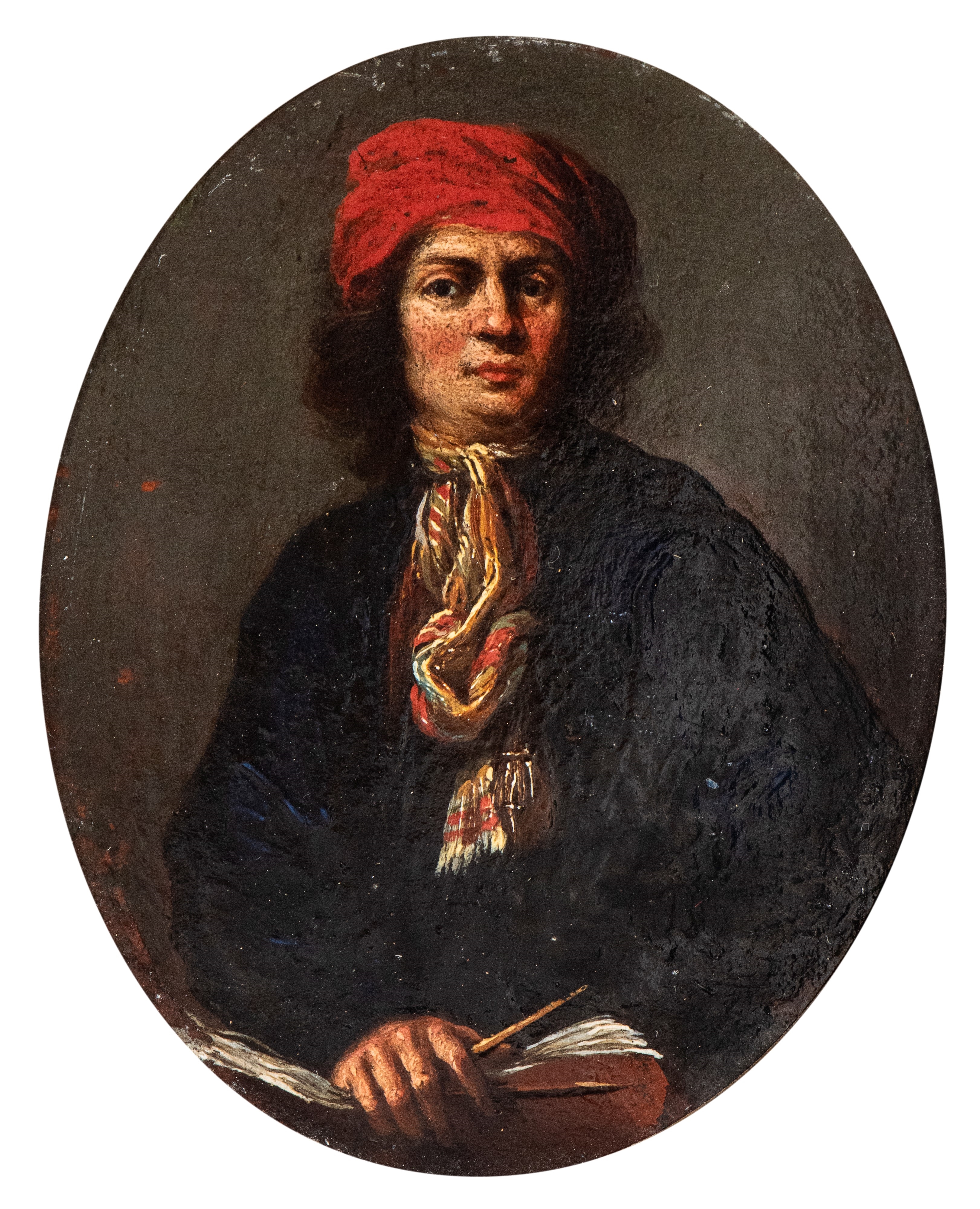 Pietro Ligari | Selfportrait (Circa 1720) | MutualArt
