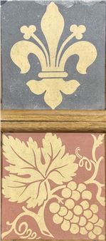 Gothic Revival encaustic tiles - A. Pugin
