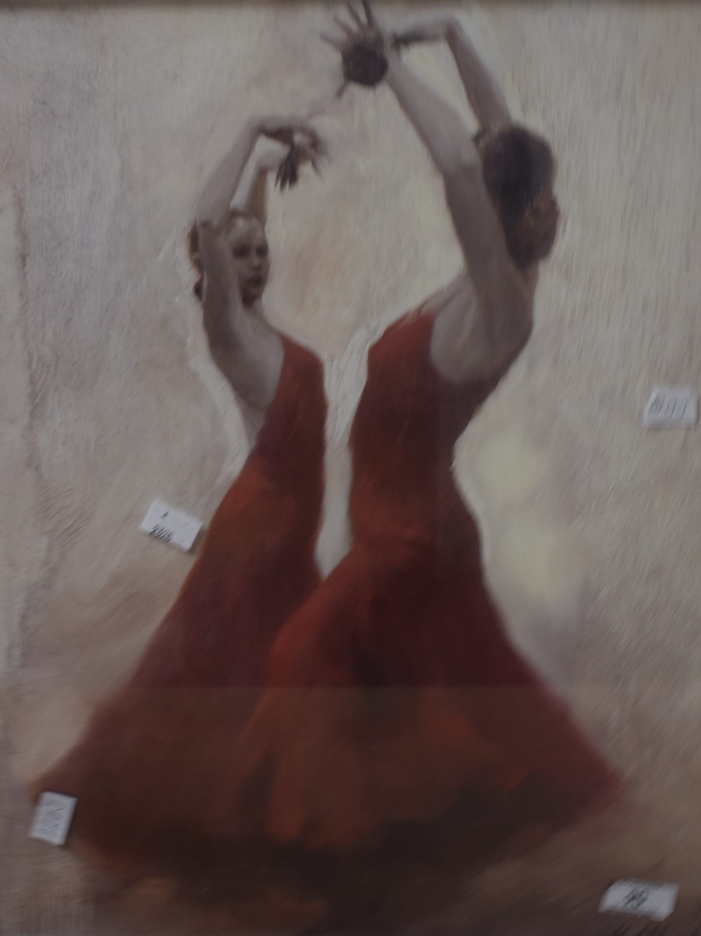 Artwork by Michael Alford, Flamenco I, Made of Giclée Print