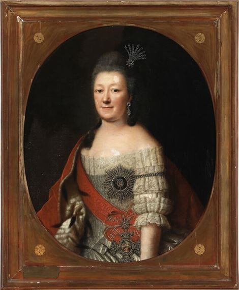 Letzte Fürstin von Zerbst - German School, 18th Century