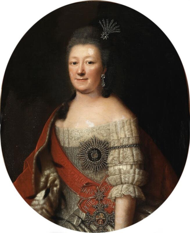 Artwork by German School, 18th Century, Letzte Fürstin von Zerbst, Made of Oil On Canvas