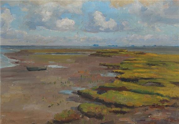 View from the Halligen in The North Frisian Wadden Sea - Amelie Ruths