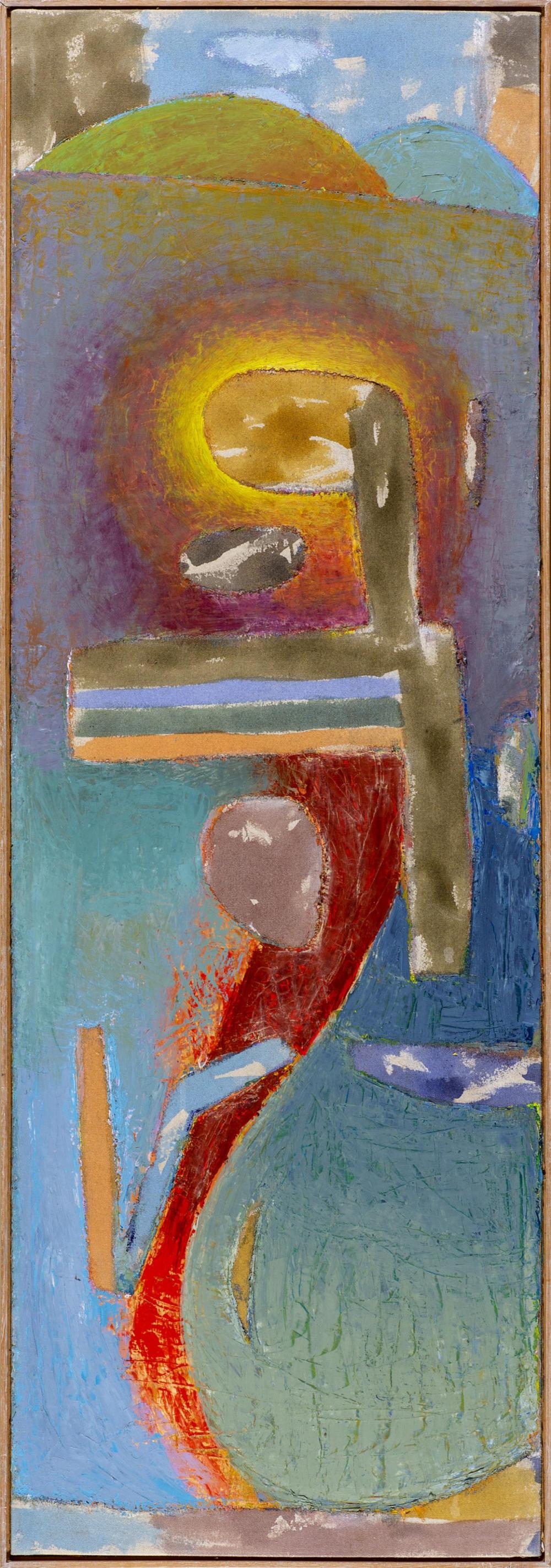 Artwork by John Peart, Reflection, Made of Oil And Acrylic On Canvas