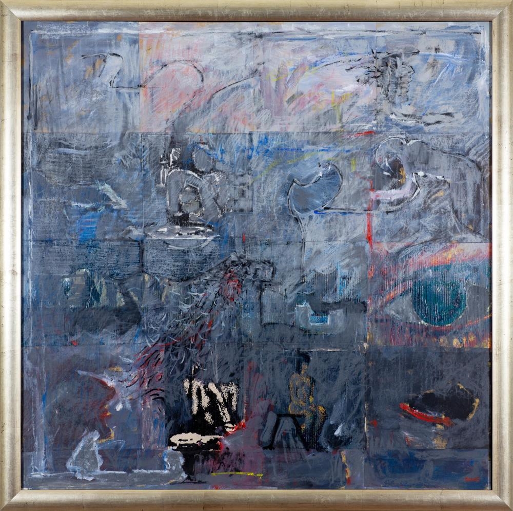 Artwork by Lawrence Daws, Untitled, Made of Mixed Media On Paper On Board