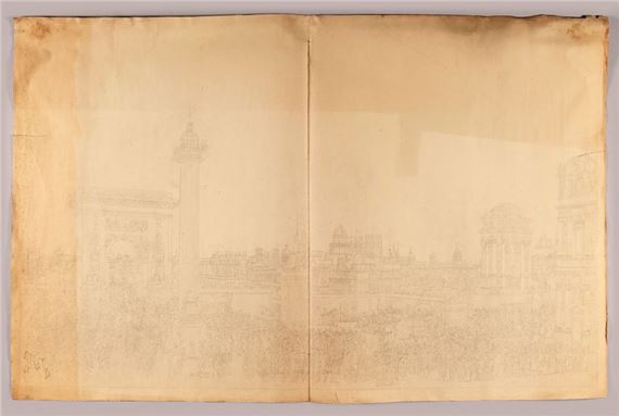 The remarkable monuments of Paris with the works of art brought back from the conquest of Italy