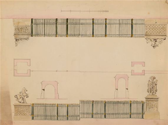 Project for the Tuileries garden gates