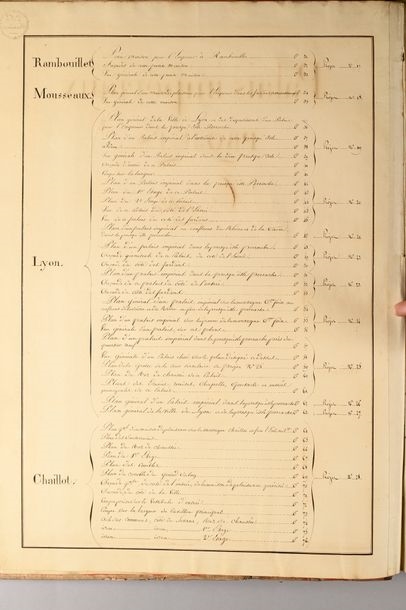 Artwork by Charles Percier, Imperial palaces. Projects, Made of Pen And Black Ink, Gray And Brown Washes, Watercolor And Black Stone