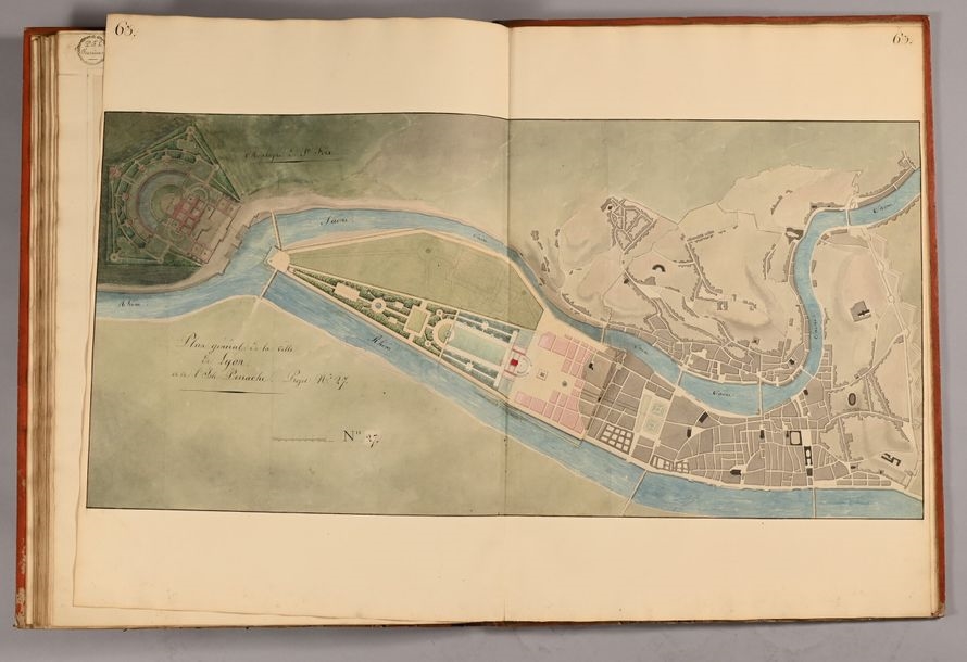 Artwork by Charles Percier, Imperial palaces. Projects, Made of Pen And Black Ink, Gray And Brown Washes, Watercolor And Black Stone