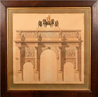 Project for the Carrousel Arch - Charles Percier