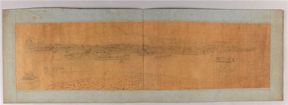 Survey of an ancient city or reconstruction of an ancient port