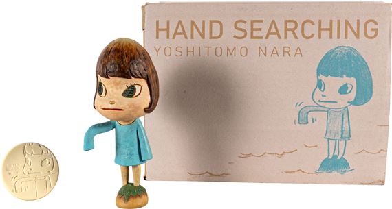 Yoshitomo Nara | HAND SEARCHING (2017) | MutualArt