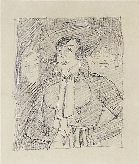 Spaniard. Sketch of an illustration