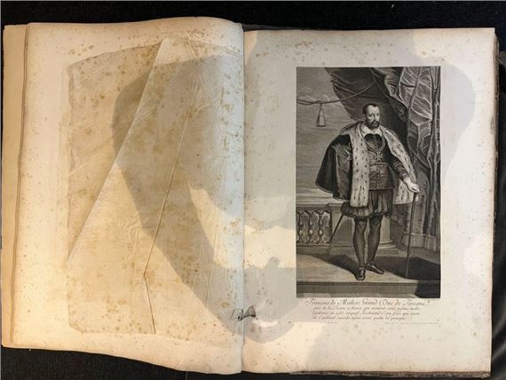 La galerie du palais du Luxembourg par Rubens by Peter Paul Rubens, 1710