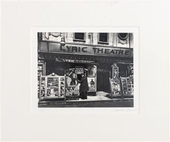 Lyric Theatre, 100 Third Avenue - Berenice Abbott