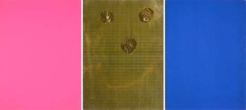 Triptyque de Krefeld /Monochrome und Feuer - Yves Klein