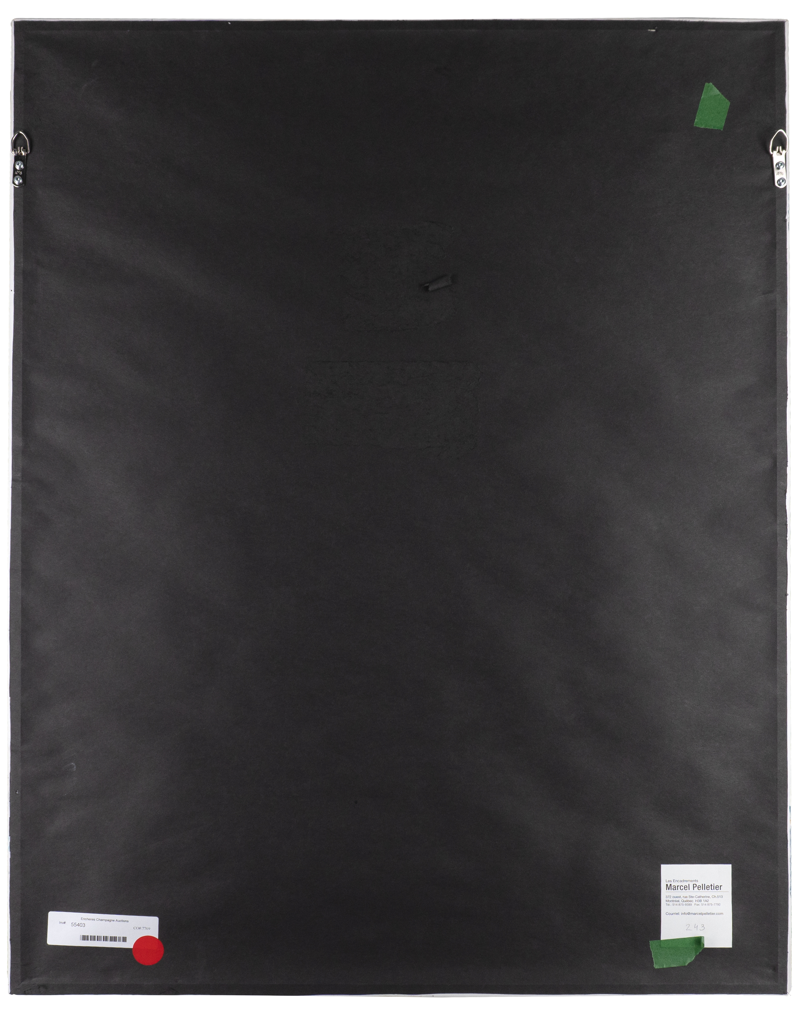 Artwork by Michel Leclair, Castellane, Made of Silkscreen Print