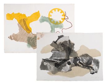 Lot of 2 lithographs - Vivienne Kattan