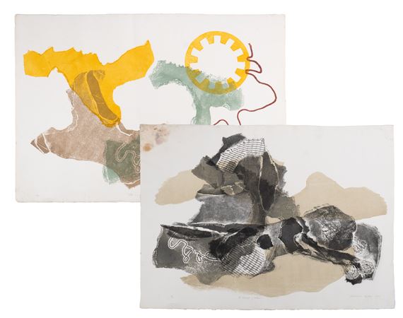 Lot of 2 lithographs - Vivienne Kattan