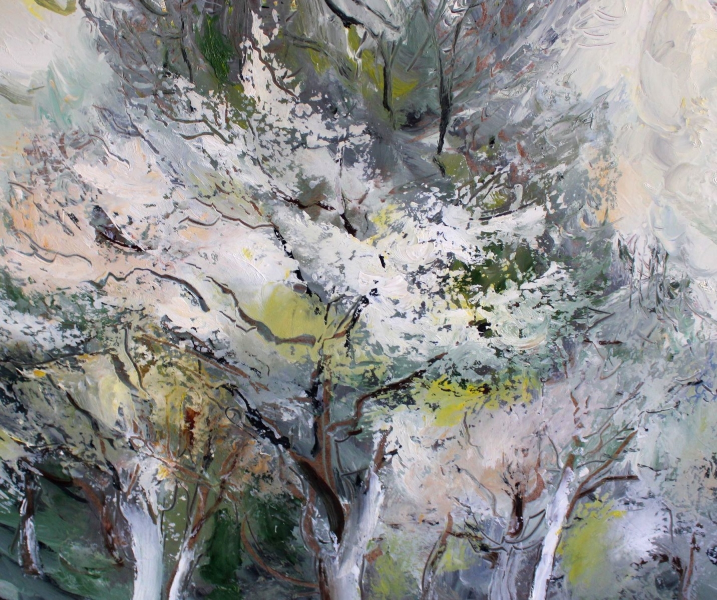 Artwork by Jazeps Pigoznis, Flowers, oil/cardboard, 70x81 cm, 1990, Made of oil/cardboard