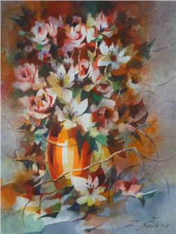 Paper, watercolor, 24 x 18,5 cm - Zigmunds Šņore