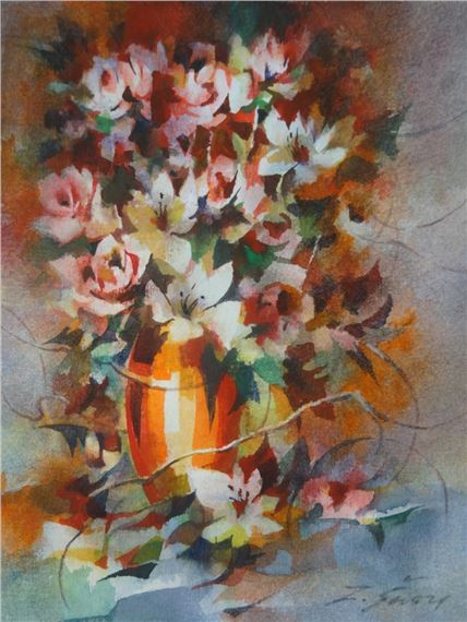 Paper, watercolor, 24 x 18,5 cm