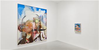 Albert Oehlen: Endless Summer - Galerie Max Hetzler, Paris