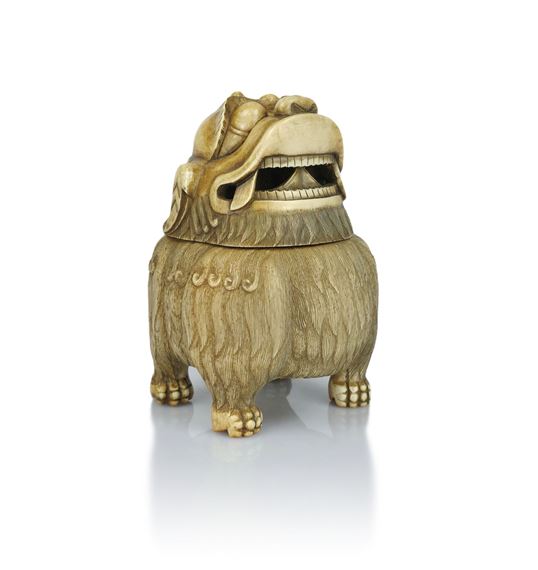 Boîte chien de Fô - Chinese School