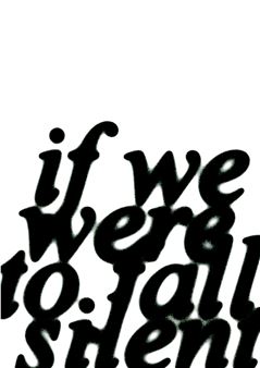 If we were to fall silent - New Gen 2025 - Almanac, Turin