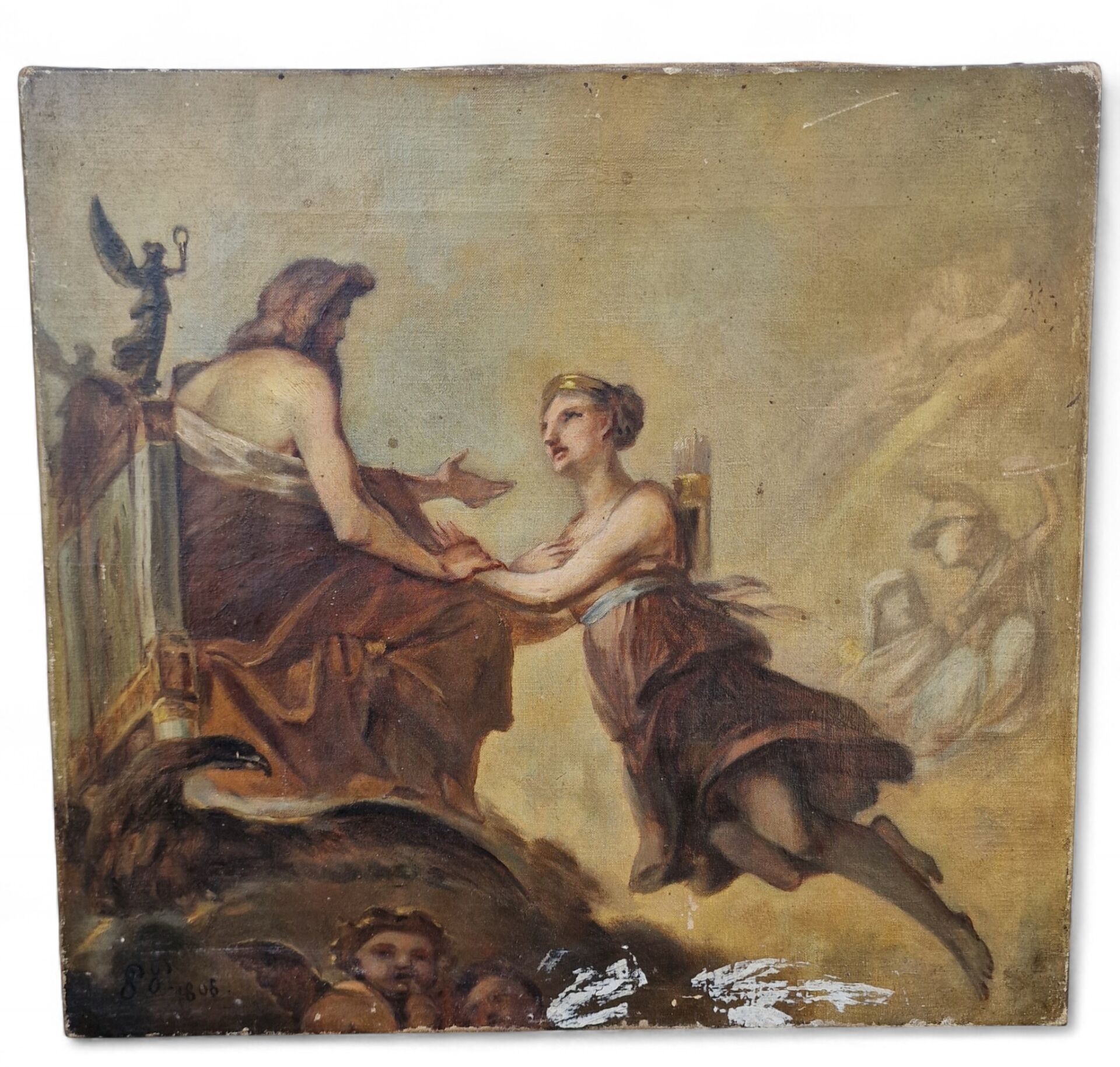 Pierre-Paul Prud'hon | Diana imploring Jupiter (1808) | MutualArt